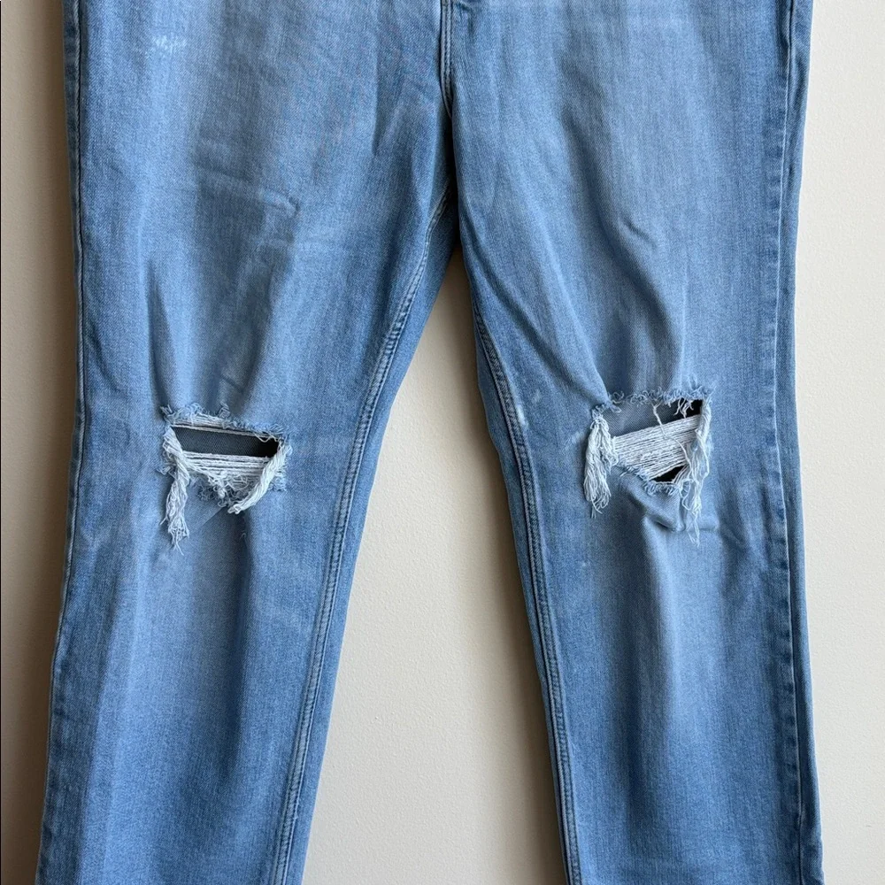 Wrangler High Rise True Straight Crop Jeans